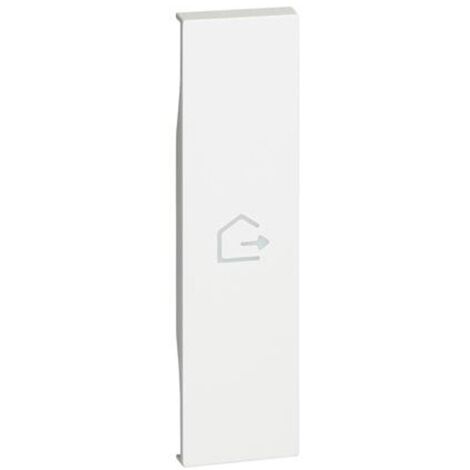 Bticino Cover illuminabile LIVING NOW KW01MHGEN - simbolo USCITA, per attuatore art. K4672M2L