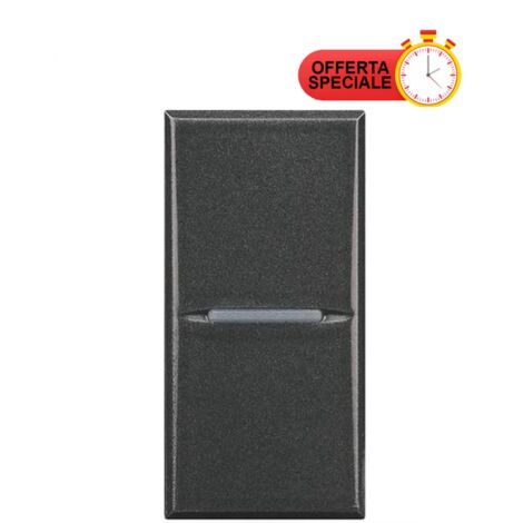 BTICINO Deviatore 1P 10A 250Vac Axolute Antracite