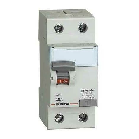 Bticino differenziale salvavita 40A 0.03A 2P AC G723AC40