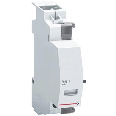Bticino disjoncteur à crochet de courant Vn 12-48 Vac/dc 1 module F80ST1