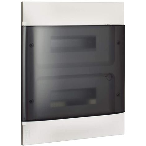 BTicino E315P24 Tableau mural Habita Line 2x12 Modules DIN Porte fumée