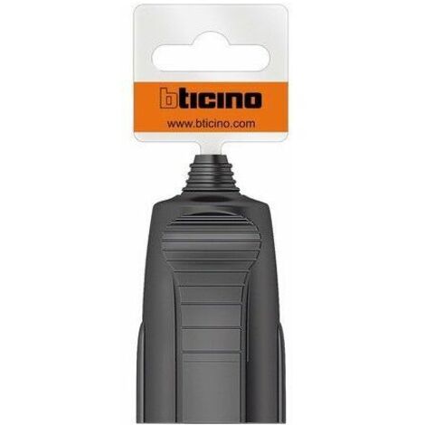 Bticino enchufe universal alemán-italiano y bidireccional antracita S2676TGE