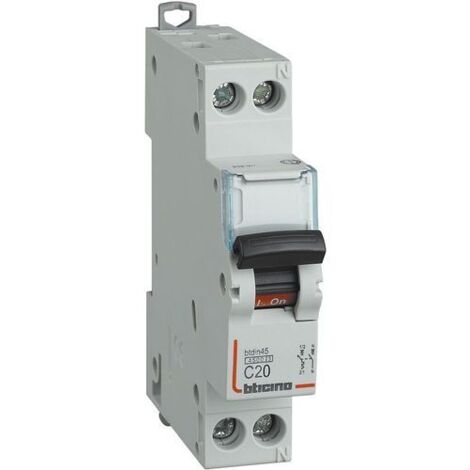 BTICINO FA881C20 - BTDIN45 - Magnetot 1P+N curva C 20A 4,5KA