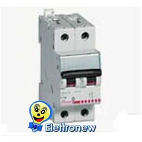 BTicino FC810NC16 Disjoncteur magnétothermique C16 1P+N 2M 4500A