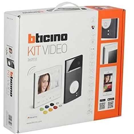 Bticino FLEX'ONE VIDEO-SET MIT X13E (363910 BLACK)