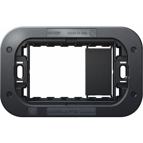 Bticino H4703W supporto 3 Posti Bticino Axolute Air 3m