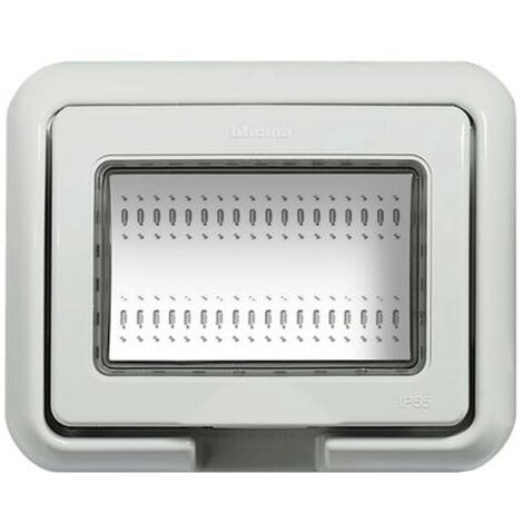 Bticino Idrobox Placa IP55 3 Módulos 24603
