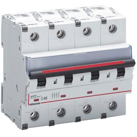 Bticino interruttore magnetotermico 4P C 40A 25kA 4 moduli FV84C40