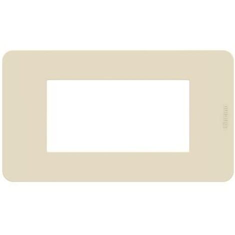 BTICINO JA4804TI - Placca 4 Moduli Avorio - Matix Go