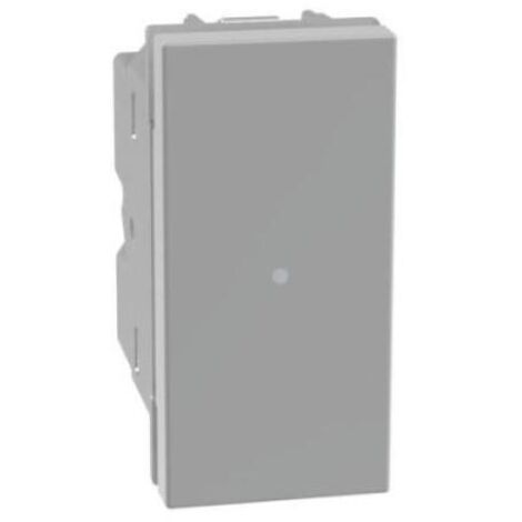 BTICINO JG4055 - MatixGO - Pulsante 1P NO 10A assiale - Grigio