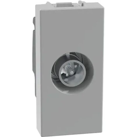 BTICINO JG4202P10 - Presa coassiale passante terminale 10dB Grigia - Matix Go