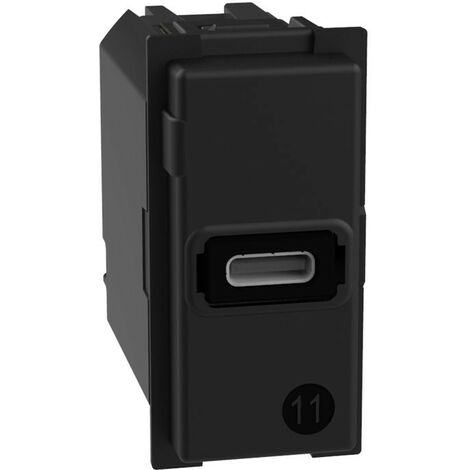 Bticino K4192C Living Now Chargeur USB 20W type C 1,5A L.NOW 1M