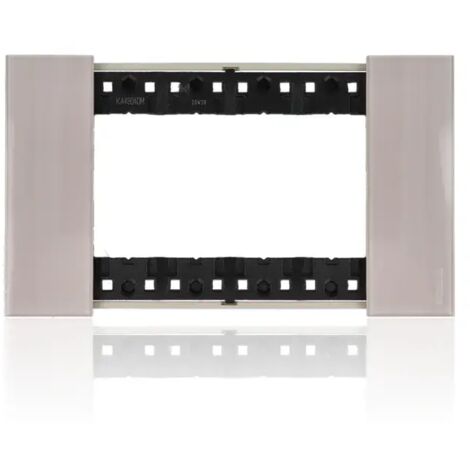 BTICINO KA4804DM - Placca  4 Moduli - Aura - Now