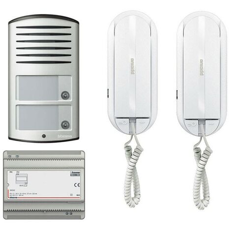 Bticino KIT Intercomunicador Bifamiliar 2 Cables 366821