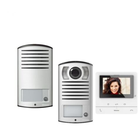 Bticino kit video citofono mono famigliare doppio ingresso 2 fili Linea 2000 - 364613/B
