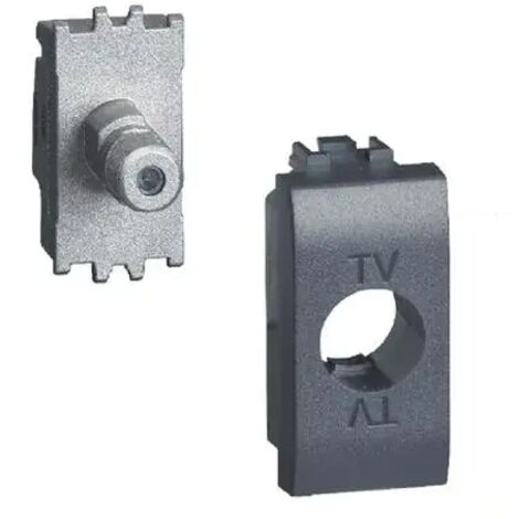 BTICINO L4202FN - Presa SAT coassiale tipo-F 1M - Antracite