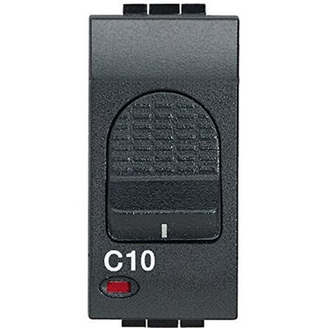 BTICINO L4301/10 - Interruttore magnetotermico 1P+N 10A 230Vac Icn= 1500A