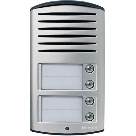 Bticino linea 2000 4 tasten 2-draht ip54 grau - 342941
