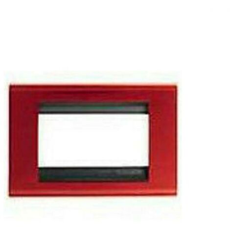 Bticino living classica placca 6 posti 4716rs rosso originale ultimi pezzi
