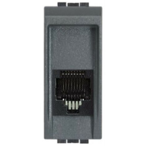 BTICINO LIVING - CONNETTORE TELEFONICO RJ11