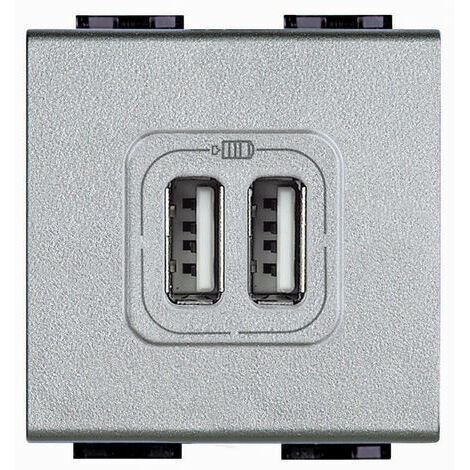 Bticino Living Light NT4285C2 LL - Chargeur USB 2 prises techniques