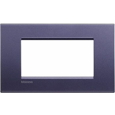 Bticino Living Light placca 504 4P Moduli Quadra club LNA4804CB
