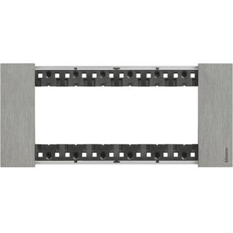 Bticino Living Now 6 Modules d'Acier de couleur KA4806ZG