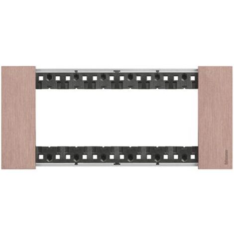 Bticino Living Now 6 Modules de couleur Cuivre KA4806ZM