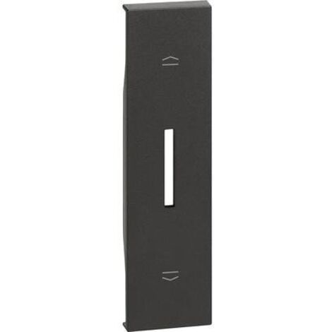 Bticino living now cover comando tapparelle 1 modulo nera kg06