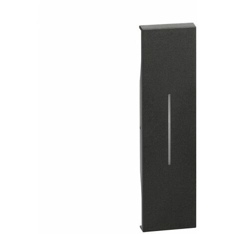 BTicino Living NOW Cover Nera illuminabile - KG01