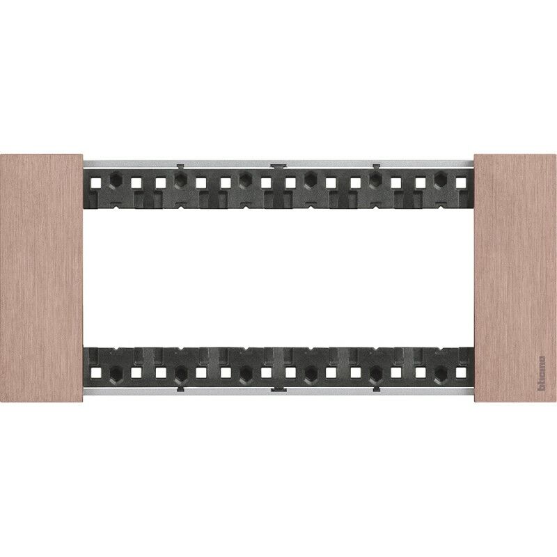 

Marco embellecedor Bticino KA4806ZM Living Now 6 modulos Cobre