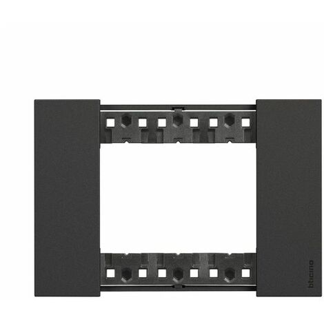 BTicino Living NOW Placca nera 3 posti - KA4803KG