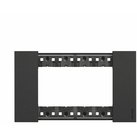 BTicino Living NOW Placca nera 4 moduli - KA4804KG