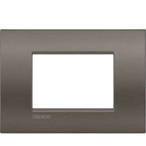 Bticino livinglight air placca 3 moduli colore argilla lnc4803cy