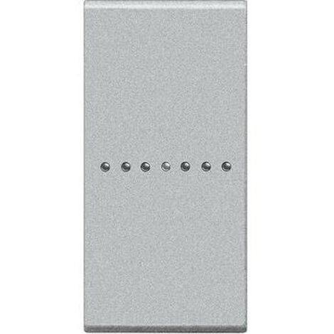 Bticino livinglight copritasto illuminabile per comandi assiali 1 modulo colore tech nt4916