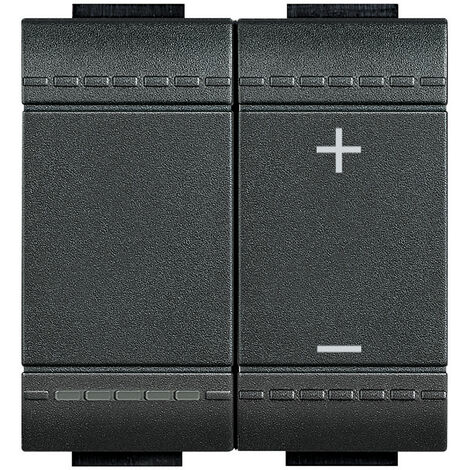 2 Pulsanti Compatibili Con Bticino Living Light - Nero, Per Impianti Domotici - Foto 8