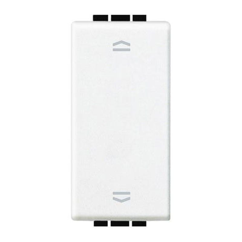 Livinglight double bouton commutateur 1-0-2 blanc N4027N - Bticino