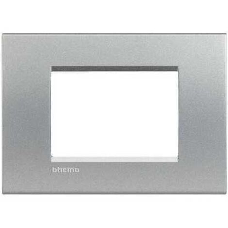 Bticino Matix Placa 4 MÓdulos Color Hierro Am4804mir