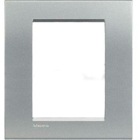 Bticino livinglight placca 3+3 moduli colore tech lna4826te