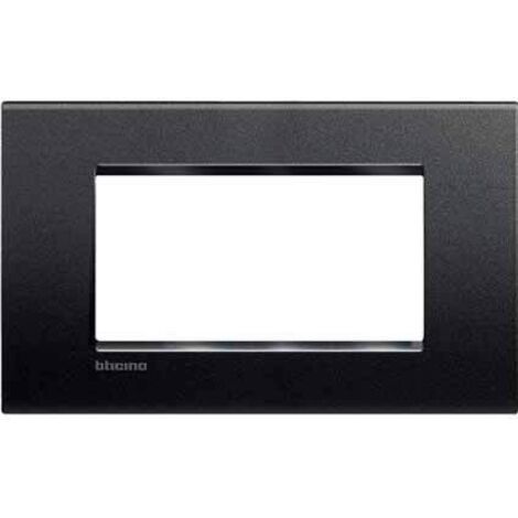 Bticino livinglight placca 4 moduli colore antracite lna4804ar