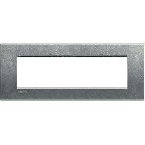 Bticino livinglight placca 7 moduli colore native lna4807na
