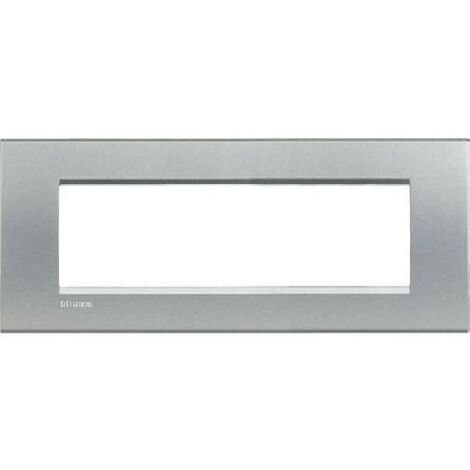 Bticino livinglight placca 7 moduli colore tech lna4807te