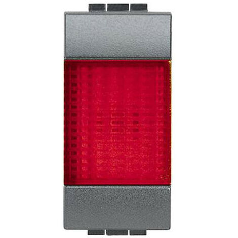 Bticino Livinglight porte-lampe rouge L4371R