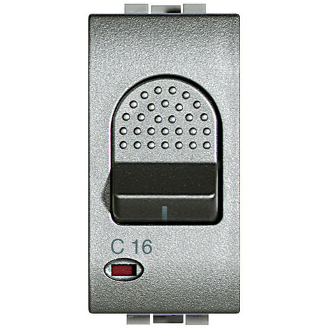 Bticino Livinglight tech interrupteur magnétothermique 16A NT4301/16