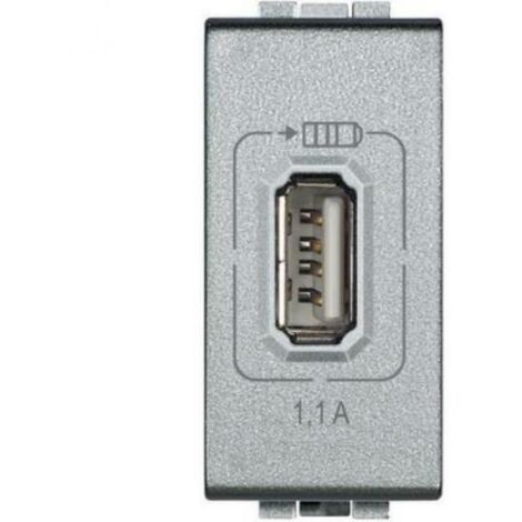 Bticino LivingLight USB Steckdose 5 Vdc Spannung tech NT4191A