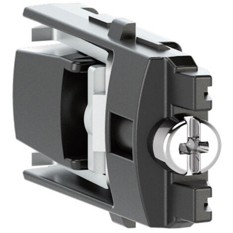 Bticino – Lot de 2 griffes de fixation 40mm – Fixation sans vis pour appareillage Altège – Installation rapide en moins de 2 secondes