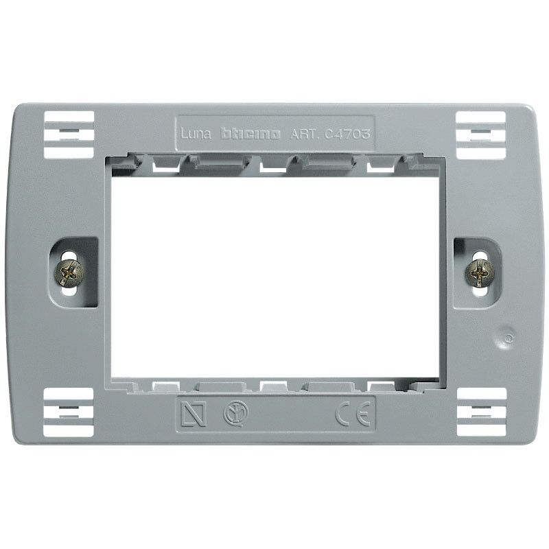 BTICINO MATIX 500SM2A supporto 2 posti moduli