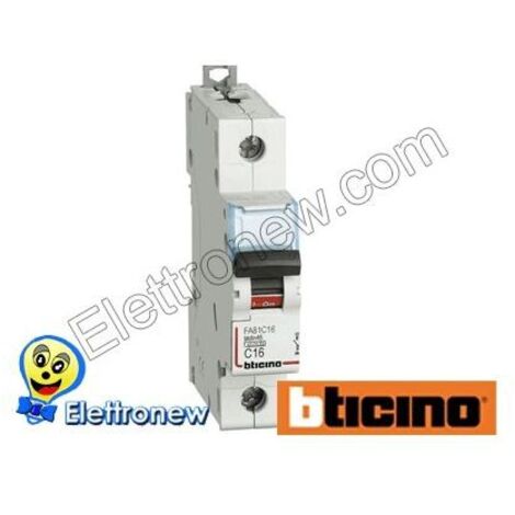 Bticino magnétothermique 1 pole 4,5 KA 20A FA81C20