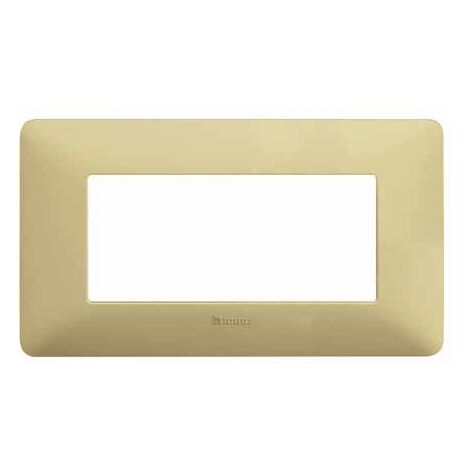 Bticino Matix Abdeckrahmen 4 Module Farbe Elfenbein AM4804BAV