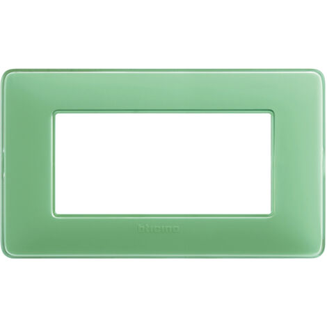Bticino Matix Abdeckrahmen 4 Module Farbe Grüntee AM4804CVC